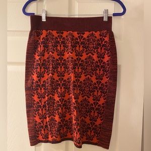 Anthro knee length skirt